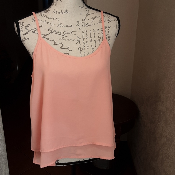 Orange top Polyester - Picture 2 of 5